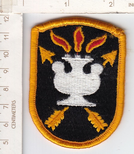 JFK Special Warfare Center no tab clr me ns $3.00