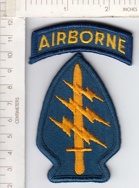 Special Forces+teal Abn tab me ns $10.00