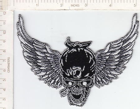 Winged Skull w/head rag POW/MIA ce ns $6.00