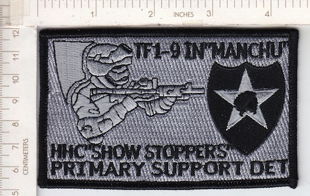 TF1-9 "IN MANCHU" Primary Support Det me ns acu $6.00