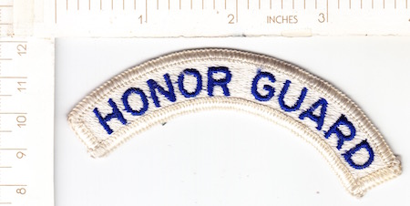 Navy Honor Guard (white) me ns $3.25