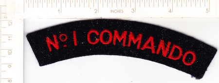 Army British or Canadian No 1 Commando ce ns $5.00