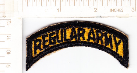Army tab Regular Army ce ns $7.00