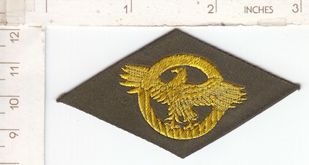 Ruptured Duck WW2 discharge ARMY od ce rfu $5.00