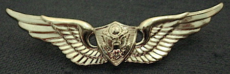 U.S. Army Aviation Crew 2 inch wings bfcb sterling  $8.00