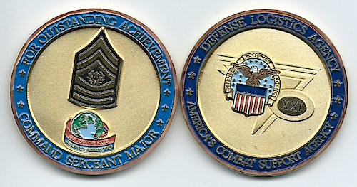 Army Challenge Coin Defense Logistics Agency $20.00