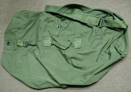 U.S. Army duffle bag new cond. $25.00
