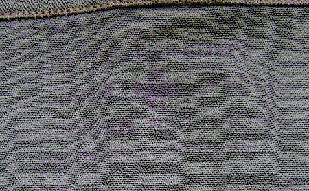 WW2 Red Cross Personal Effects bag label