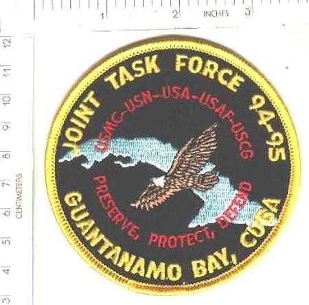 Joint Task Force 94-95 GITMO ns me $3.00