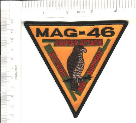 MAG-46 Marine Aircraft Group ns me $3.50