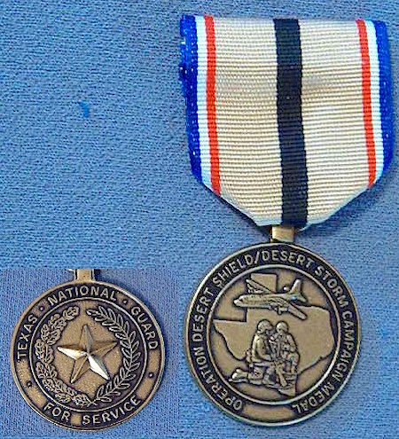 Army Texas National Guard Desert Storm/Shield pb $20.00