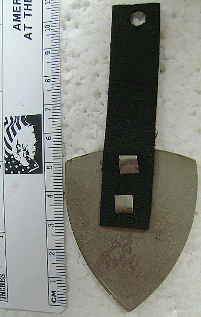 U.S. Army Instructor badge 2nd Infantry Div. reverse