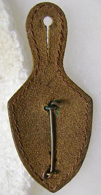 French Forces Francaises Allemagne Military Instructor badge reverse