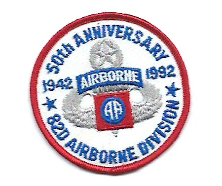USA 50th Anniversary of the AIRBORNE 1942-1992 me ns $8.00