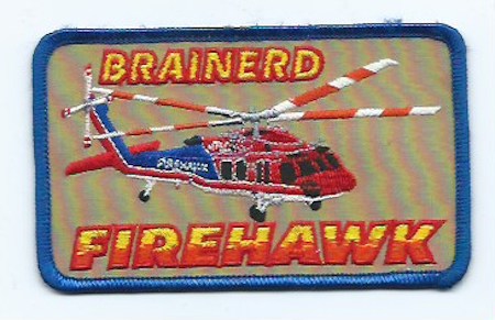 Brainerd Firehawk S70C Heliocopter ns me $3.00
