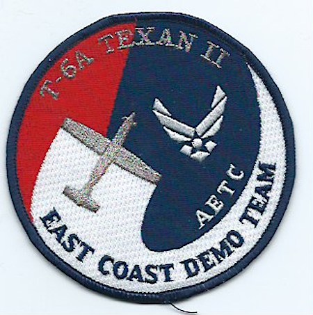 T-6A TEXAN II East Coast Demo Team mw ns $4.00