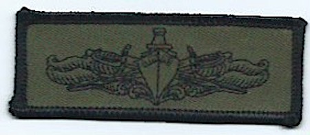 USN Surface Warfare fatigue patch me ns $3.00