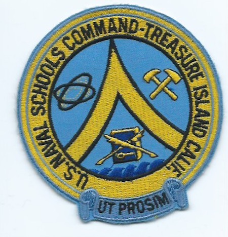 USN Naval Schools Cmd Treasure Island ce ns $3.00