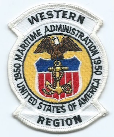 USN 1950 Maritime Admin Western Region me ns $3.00