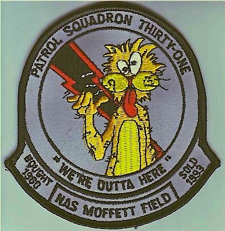 Patrol Sq THIRTY-ONE  NAS Moffett Field ns me $6.00