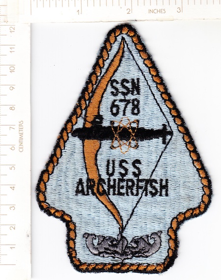 SSN 678 USS ARCHERFISH ce ns (oldie)  $10.00