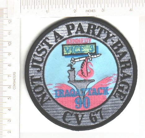 CV 67 Iraqattack '90 "Not Just A Party Barge" me ns $5.00