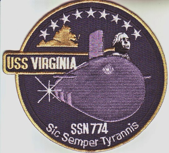 USS Virginia  SSN 774 ce ns $5.00