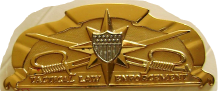 U.S. Coast Guard Tactical Law Enforcement badge cb  $8.75