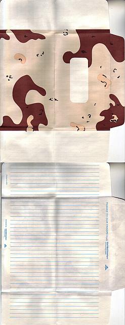 Operation Desert Storm Mail-Well envelopes $6.00
