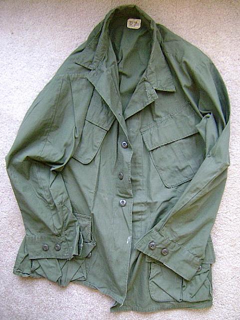 Vietnam U.S. Army OD ripstop jacket (u560) $40.00