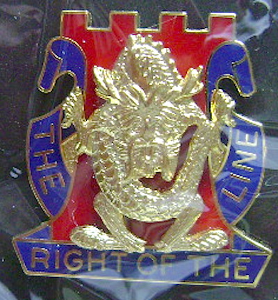 Army 14 Infantry Rgt sgl $6.50