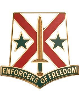 Army M.P. crest 203rd Bn sgl  $5.00