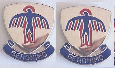 Army 501st Infantry Rgt. pr  $10.00