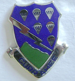 Army 506th Infantry Rgt. sgl $5.75