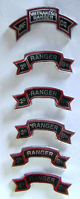 Army Ranger pins all six  $18.00