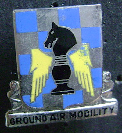 Army 82nd Aviation Rgt. sgl $3.00