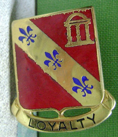 Army 319tht Field Artillery Bn abn sgl $4.00