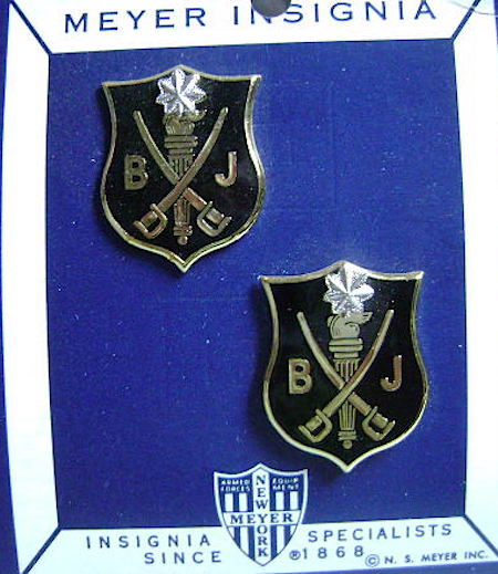 Misc. crests ROTC BJ pr $12.00