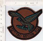 12th Tactical Recon Sq ce ns $3.50