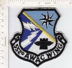 552nd AWAC WING (larger size) ce ns $5.00