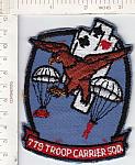 779th Troop Carrier SQD oldie ce ns $8.00