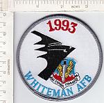 1993 Whiteman AFB Air Combat Cmd. me ns $3.00