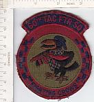 60th Tactical Fighter Sq ce rfu $1.00