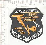 380th Transportation SQ Plattsburg AFB ce ns $5.00