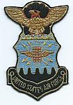 USAF blazer generic patch gold thread ns ce $4.00