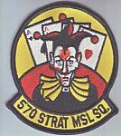 570th Strategic Missile Sq me ns $3.25