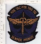 436th TAC FTR TNG SQ SEMPER PRIMUS sub ce ns $2.00