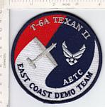 East Coast Demo Team T-6A Texan II AETC me ns $5.00
