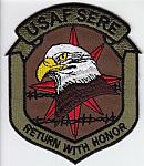 USAF SERE RETURN WITH HONOR sub ce ns $6.00