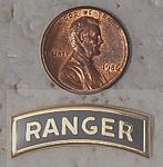 U.S. Army Ranger tab new enamel cb $5.50